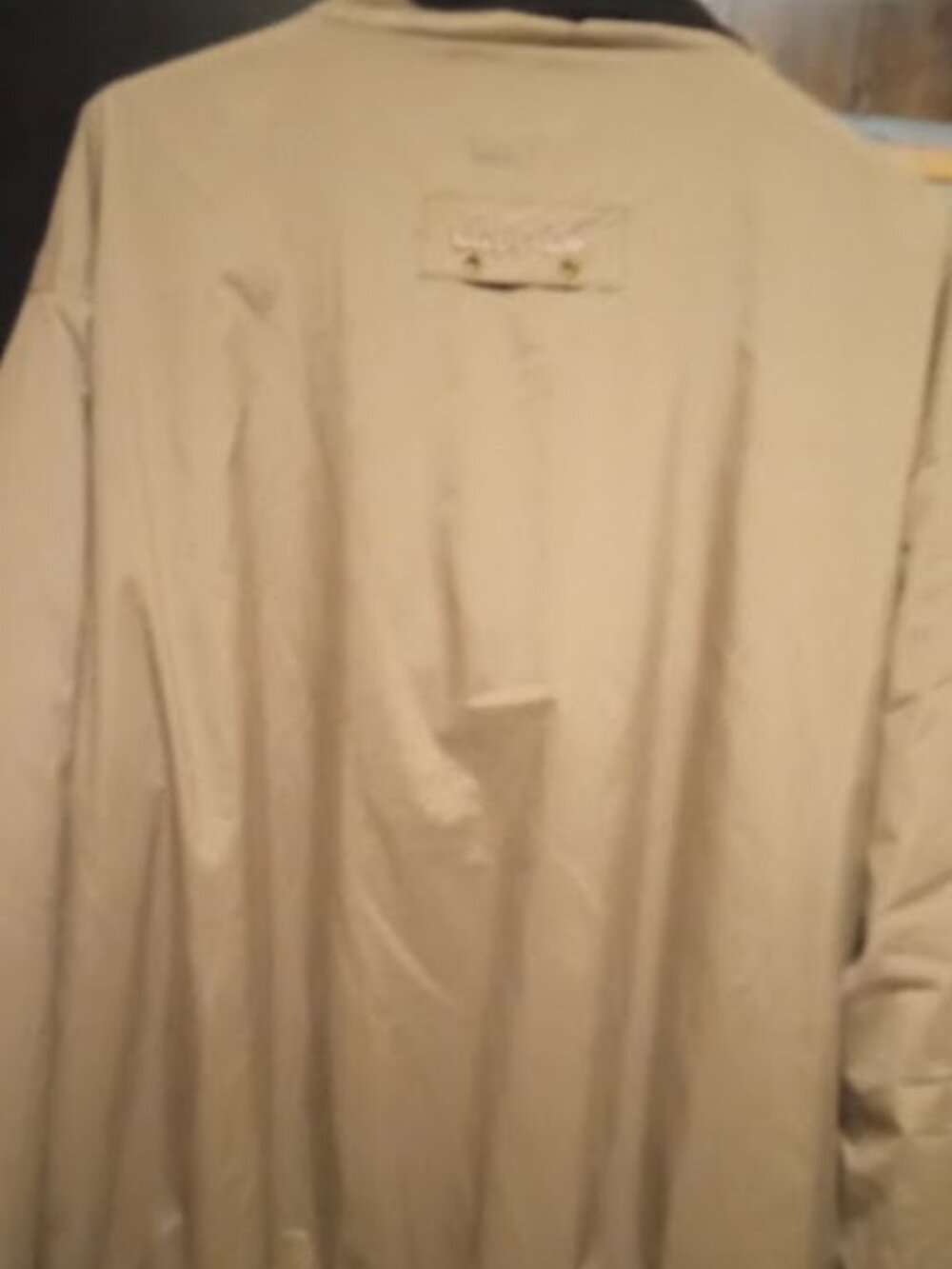 Vintage Cabela's Outdoor Coat/jacket SIZE XL bomber beige READ - Picture 2 of 4